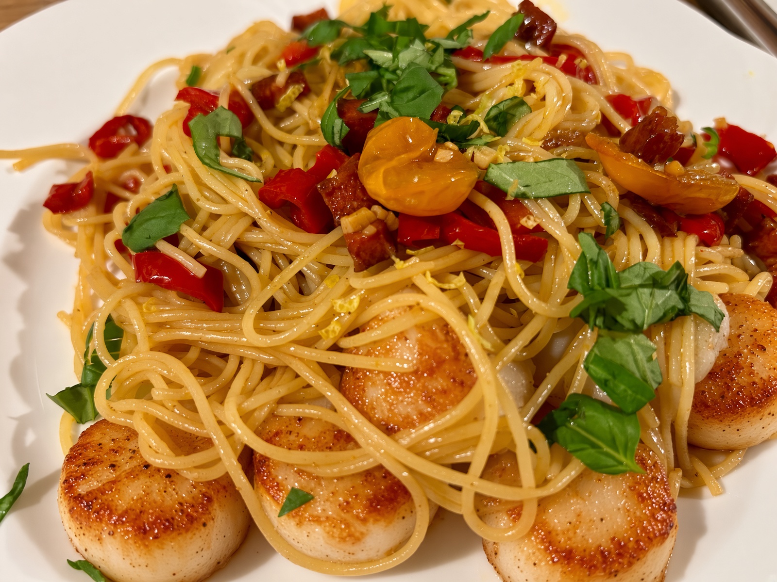 Jakobsmuscheln mit Chorizo